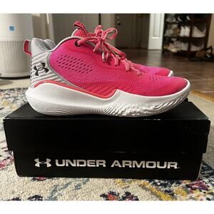 Under Armour Flow Breakthru 2 Women’s Basketball Shoes Size 12 Pink New With Box